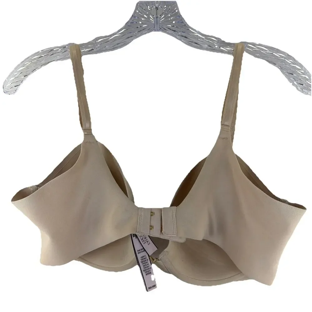 Victoria's Secret VS Nude Beige 36D Body By Victoria Lightly Lined Demi Bra VS